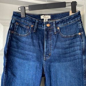 MADEWELL Curvy High-Rise Skinny Jeans NWT
